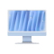 iMac 24" M4 8CPU/8GPU/16GB/256GB blue (MWUF3)