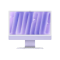 iMac 24" M4 8CPU/8GPU/16GB/256GB purple (MWUH3)