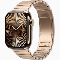 Годинник Apple Watch series 10 GPS Gold Titanium Case 42mm with Gold Link Bracelet (MX0N3)