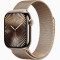 Часы Apple Watch series 10 GPS+Cellular Gold Titanium Case 46mm with Gold Milanese Loop M/L (MX003)