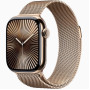 Часы Apple Watch series 10 GPS+Cellular Gold Titanium Case 46mm with Gold Milanese Loop M/L (MX003)