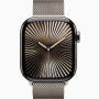 Часы Apple Watch series 10 GPS+Cellular Natural Titanium Case 46mm with Natural Milanese Loop M/L (MWYC3)