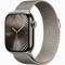 Часы Apple Watch series 10 GPS+Cellular Natural Titanium Case 46mm with Natural Milanese Loop M/L (MWYC3)