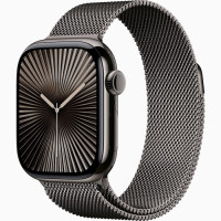 Годинник Apple Watch series 10 GPS Slate Titanium Case 42mm with Slate Milanese Loop (MX053)
