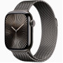 Часы Apple Watch series 10 GPS+Cellular Slate Titanium Case 46mm with Slate Milanese Loop M/L (MWYW3)