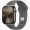 Часы Apple Watch series 10 GPS+Cellular Natural Titanium Case 42mm with Stone Gray Sport Band M/L (MWXE3)