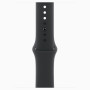 Годинник Apple Watch series 11 GPS+Cellular Jet Black Aluminium Case 42mm with Black Sport Band M/L (MEQU4)