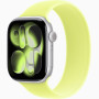 Часы Apple Watch series 11 GPS Silver Aluminium Case 46mm with Neon Yellow Sport Loop
