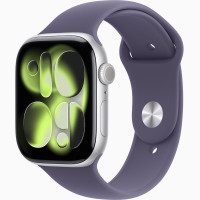 Годинник Apple Watch series 11 GPS Silver Aluminium Case 42mm with Purple Fog Sport Band M/L (MEU74)