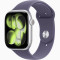 Часы Apple Watch series 11 GPS Silver Aluminium Case 46mm with Purple Fog Sport Band S/M