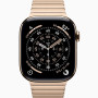 Часы Apple Watch series 11 GPS+Cellular Gold Titanium Case 42mm with Gold Link Bracelet