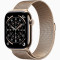 Часы Apple Watch series 11 GPS+Cellular Gold Titanium Case 42mm with Gold Milanese Loop