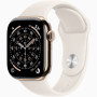 Часы Apple Watch series 11 GPS+Cellular Gold Titanium Case 42mm with Light Blush Sport Band M/L
