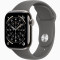 Часы Apple Watch series 11 GPS+Cellular Natural Titanium Case 46mm with Stone Gray Sport Band S/M
