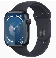 Годинник Apple Watch series 9 GPS Midnight Aluminium Case 45mm with Midnight Sport Band M/L (MRMD3)