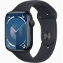 Годинник Apple Watch series 9 GPS Midnight Aluminium Case 41mm with Midnight Sport Band M/L (MRHT3)