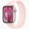 Часы Apple Watch series 9 GPS Pink Aluminium Case 45mm with Light Pink Sport Loop (MRMM3)