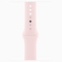 Годинник Apple Watch series 9 GPS Pink Aluminium Case 45mm with Light Pink Sport Band S/M (MRMK3)