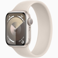Годинник Apple Watch series 9 GPS Starlight Aluminium Case 41mm with Starlight Sport Loop (MRHQ3)