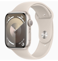 Годинник Apple Watch series 9 GPS Starlight Aluminium Case 41mm with Starlight Sport Band S/M (MRHN3)