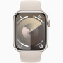 Часы Apple Watch series 9 GPS Starlight Aluminium Case 41mm with Starlight Sport Band S/M (MRHN3)