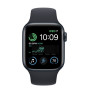 Годинник Apple Watch Series SE 2 (2022) GPS Midnight Aluminium Case 40mm with Midnight Sport Band M/L (MNT83)