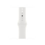 Годинник Apple Watch Series SE 2 (2022) GPS Silver Aluminium Case 44mm with White Sport Band M/L (MNTJ3)