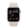 Годинник Apple Watch Series SE 2 (2022) GPS Starlight Aluminium Case 40mm with Starlight Sport Band S/M (MNT33)