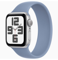 Годинник Apple Watch Series SE 2 (2023) GPS Silver Aluminium Case 40mm with Winter Blue Sport Loop (MRE33)