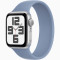 Часы Apple Watch Series SE 2 (2023) GPS Silver Aluminium Case 40mm with Winter Blue Sport Loop (MRE33)