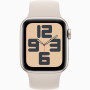 Годинник Apple Watch Series SE 2 (2023) GPS Starlight Aluminium Case 40mm with Starlight Sport Loop (MR9W3)