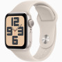 Годинник Apple Watch Series SE 2 (2023) GPS Starlight Aluminium Case 44mm with Starlight Sport Band S/M (MRE43)