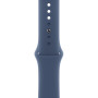 Часы Apple Watch Series SE 2 (2024) GPS GPS Silver Aluminium Case 44mm with Denim Sport Band S/M (MXEQ3)