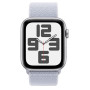 Часы Apple Watch Series SE 2 (2024) GPS GPS Silver Aluminium Case 40mm with Blue Cloud Sport Loop (MXEE3)