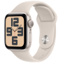 Годинник Apple Watch Series SE 2 (2024) Starlight 40mm with Starlight Sport Band M/L (MXEG3)
