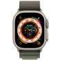Часы Apple Watch Ultra Titanium case 49mm with Alpine Loop green L (MQEX3/MQFP3/MQF93)