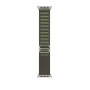 Часы Apple Watch Ultra Titanium case 49mm with Alpine Loop green L (MQEX3/MQFP3/MQF93)
