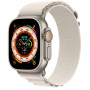 Часы Apple Watch Ultra Titanium case 49mm with Alpine Loop starlight L (MQF13/MQFT3)
