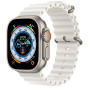 Часы Apple Watch Ultra Titanium case 49mm with Ocean Band white (MNH83/MNHF3)