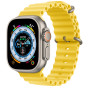 Часы Apple Watch Ultra Titanium case 49mm with Ocean Band yellow (MNH93/MNHG3)