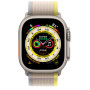 Часы Apple Watch Ultra Titanium case 49mm with Trail Loop yellow/beige S/M (MNHD3/MNHK3)