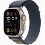 Годинник Apple Watch Ultra 2 Titanium case 49mm with Alpine Loop blue L (MREQ3/MRFD3)