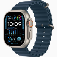 Годинник Apple Watch Ultra 2 Titanium case 49mm with Oceanic Band blue (MREG3/MRF73)