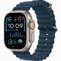 Часы Apple Watch Ultra 2 Titanium case 49mm with Ocean Band blue (MREG3/MRF73)