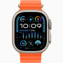 Годинник Apple Watch Ultra 2 Titanium case 49mm with Oceanic Band orange (MREH3/MRF83)