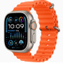 Годинник Apple Watch Ultra 2 Titanium case 49mm with Oceanic Band orange (MREH3/MRF83)