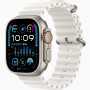 Часы Apple Watch Ultra 2 Titanium case 49mm with Ocean Band white (MREJ3)