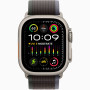 Часы Apple Watch Ultra 2 Titanium case 49mm with Trail Loop blue/black S/M (MRF53)