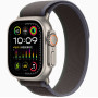 Часы Apple Watch Ultra 2 Titanium case 49mm with Trail Loop blue/black S/M (MRF53)