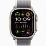 Часы Apple Watch Ultra 2 Titanium case 49mm with Trail Loop green/gray S/M (MRF33)